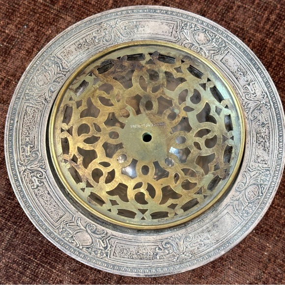 Sterling Silver Flower Arranger with Brass Screen - Picture 13 of 16